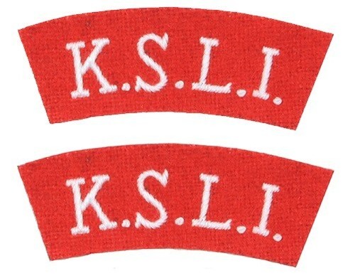 Ksli shoulder titles ww2 - shoulder,