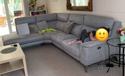 Furniture village grey sofa - furniture,