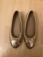 Aerosoles gold ballet flats size 7