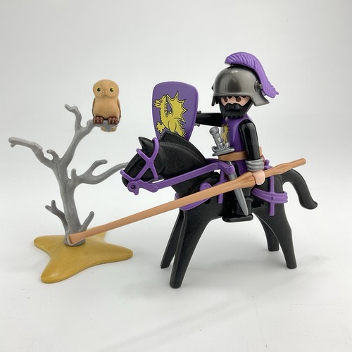 Playmobil mounted purple - playmobil,