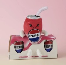 Brand New Pepsi Plush and 2 x
