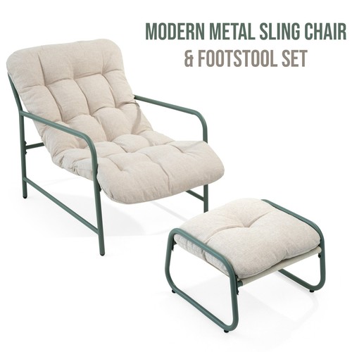 Sling garden chair - garden,