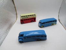Dinky repainted buses x 3 ~
