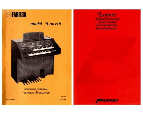 Farfisa louvre service manual - louvre,