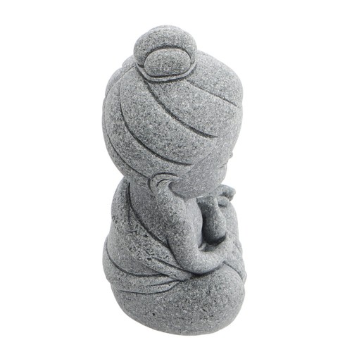 Hand carved kwan - kwan, stone