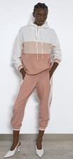 Zara Women Jacket Pink White