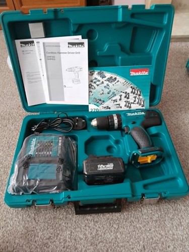 Makita dhp453ste 18v lxt combi - makita,