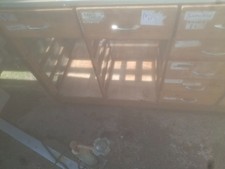 vintage shop drawer haberdashery  cabinet for refurbishment