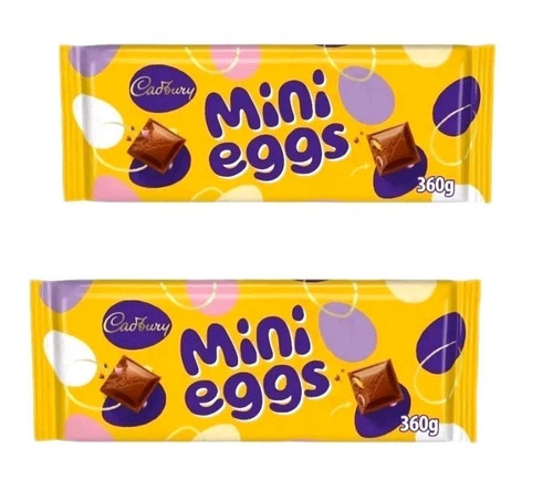 Cadbury mini eggs chocolate - eggs,