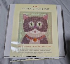 Cat Mosaic Fun Kids Craft Kit