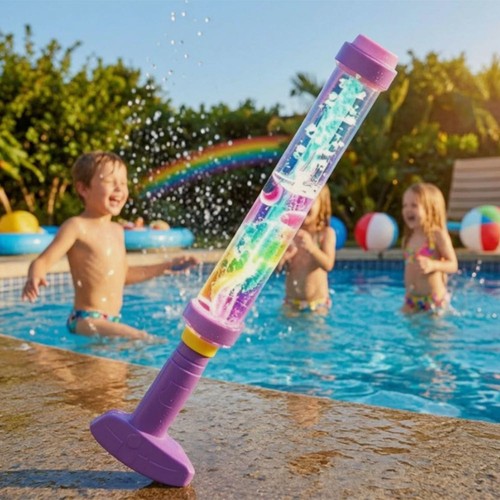 Glowing rainbow water - glowing, blaster