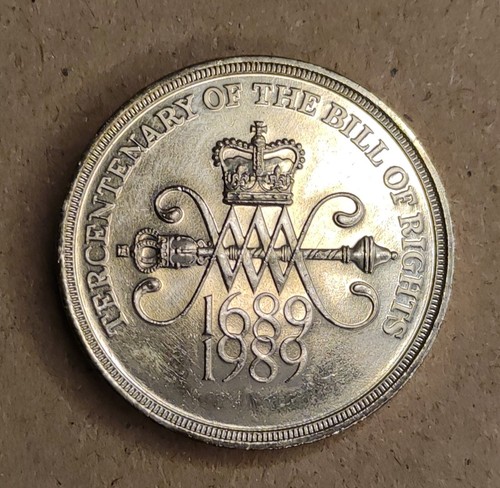 Qeii 1989 coin bill - gb,