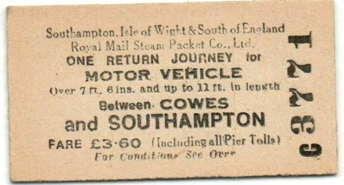 Ferry ticket ton isle - ferry,