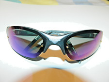 New Vintage Oakley Unisex Sunglasses Mirrored Driving - Matte Grey - 130 mm!!!