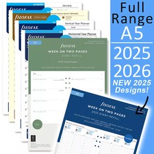 Filofax Diary Refills A5 2025