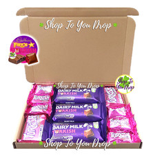 TURKISH DELIGHT FRYS & IRISH CADBURY 11 BAR PERSONALISED GIFT BOX Birthday?☘️?
