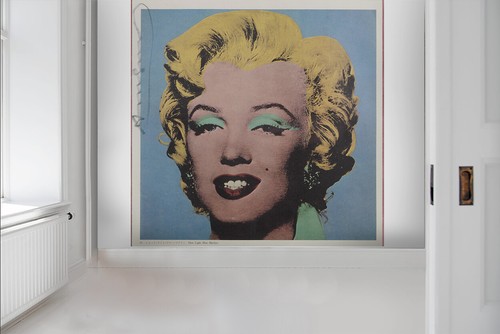Graffiti marilyn monroe - 3d,