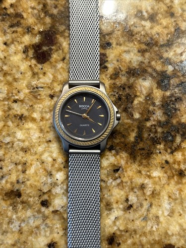 Boccia titanium quartz watch - boccia,