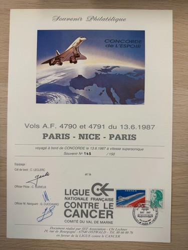 Concorde paris nice june - concorde,