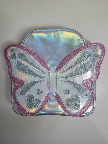 Shiny girls butterfly backpack - shiny,