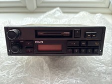 Vintage Phillips 752 Car Radio Cassette Player Untested