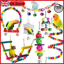 7 Pack Parrot Toys Set Metal