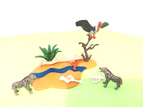 Playmobil african hyenas and - hyenas,