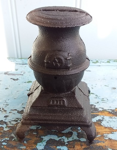 Vintage cast iron - cast, stove