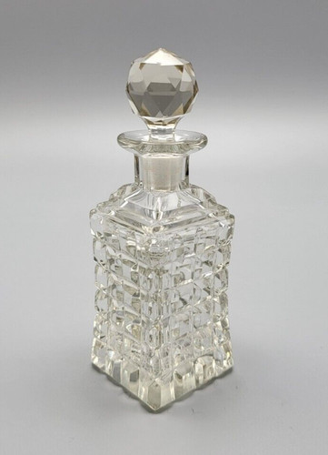 Vintage cut glass - glass, perfume