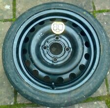 Nissan Micra 2009 14" SPACE SAVER SPARE WHEEL & Tyre1105/70/R14