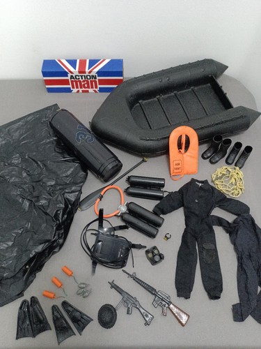 1980s vintage action man sas - man,