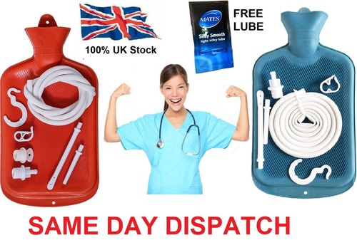 Enema system kit - system, douche