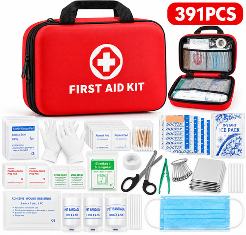 391pcs first aid kit medical - 391pcs,