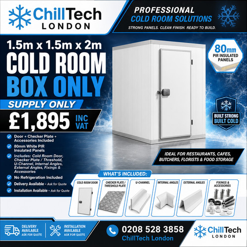 Walk cold room box only - in,