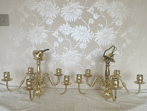 Bhs brass pair arm - pair, 5