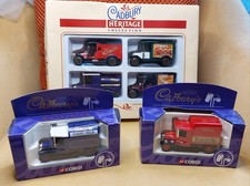Vintage Collectable Cadburys Chocolate Diecast Collectable Trucks Vans Corgi Etc