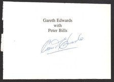 Gareth Edwards rugby authentic