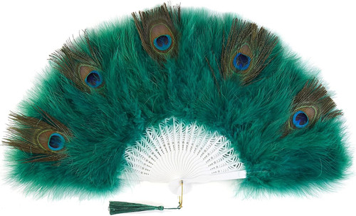 Marabou feather fan 20s - marabou,