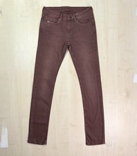 Topshop Baxter Low Rise Rust