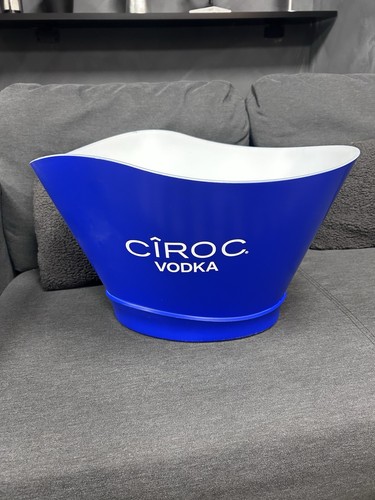 Ciroc vodka blue plastic ice - ciroc,