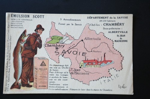 Old savoy postcard - old,