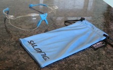 Salming Floorball Senior Protective Glasses and Bag Very Good Condition