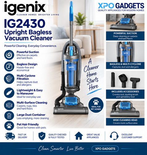 Igenix ig2430 400w upright - igenix,
