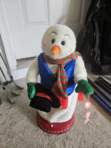 Gemmy snowflake snowman - snowflake, snow