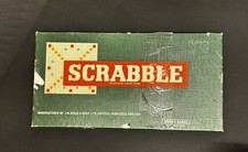 Classic Vintage Scrabble Board Game. Retro.  Good Condition.  Complete