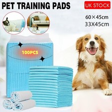 100X 45*33 Puppy Training Trainer Train Pads Toilet Pee Wee Poo Dog Pet Cat Mats