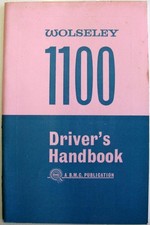 WOLSELEY 1100 Jul 1965