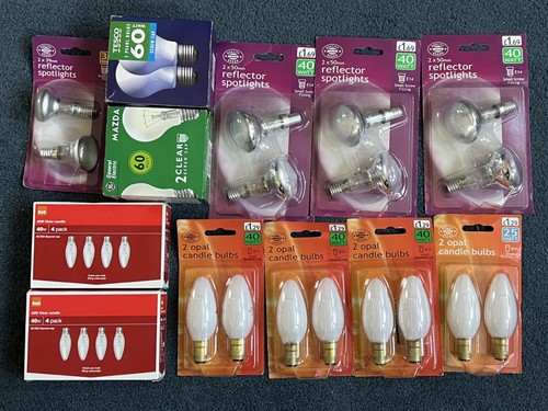 Job lot incandescent - incandescent, bulbs.