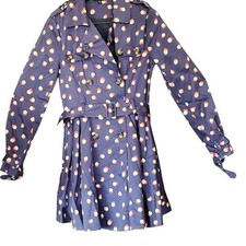 Topshop blue short full skirt