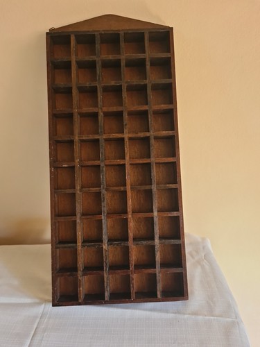 Wooden thimble holder - wooden,